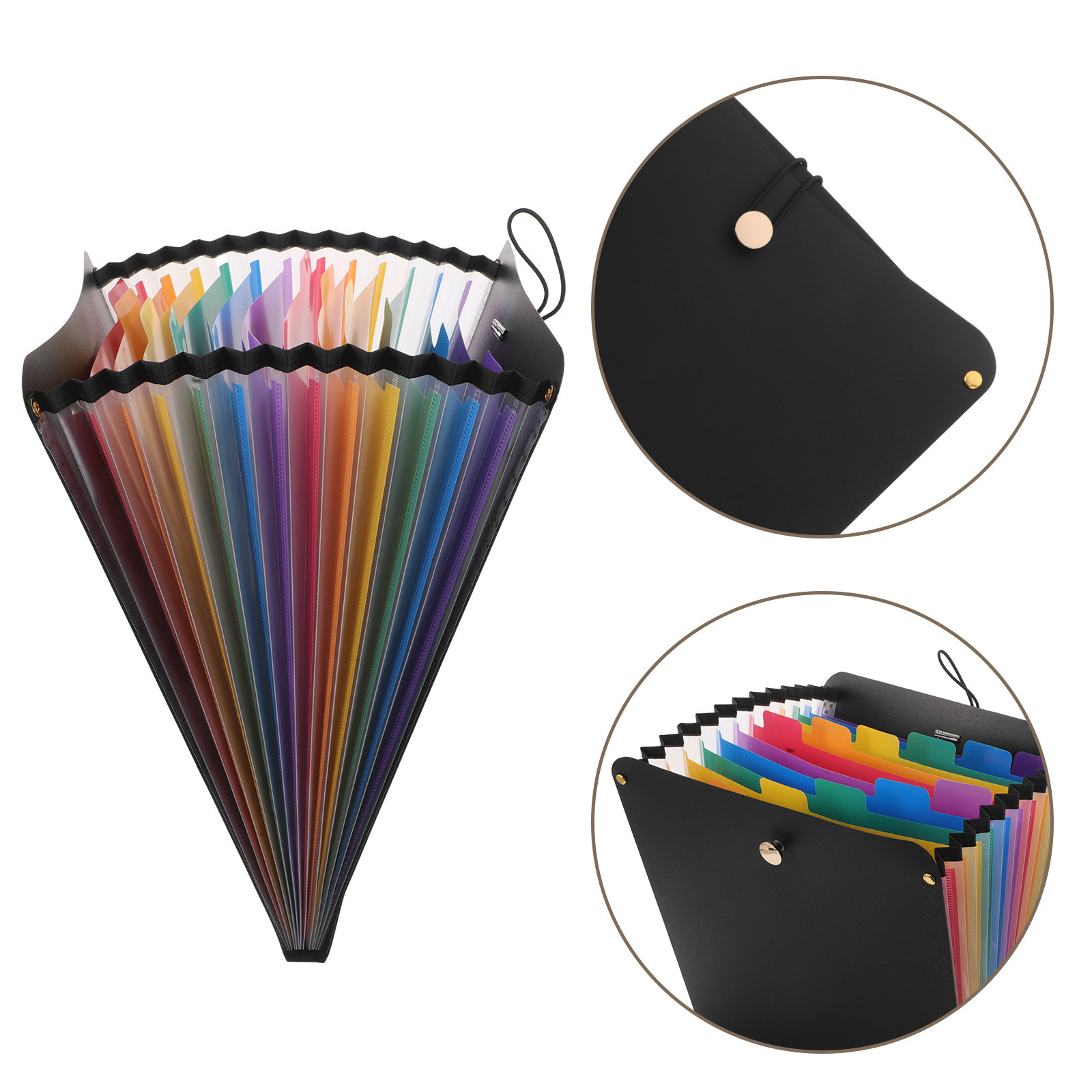 Expandable Accordion File Folder 13 Pockets - Папка-органайзер формата А4 с 13 отделениями,