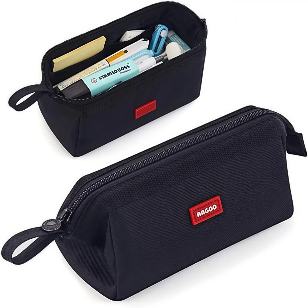 Aesthetic Large Pencil Case Pouch - Пенал из оксфордской ткани, простой дизайн,