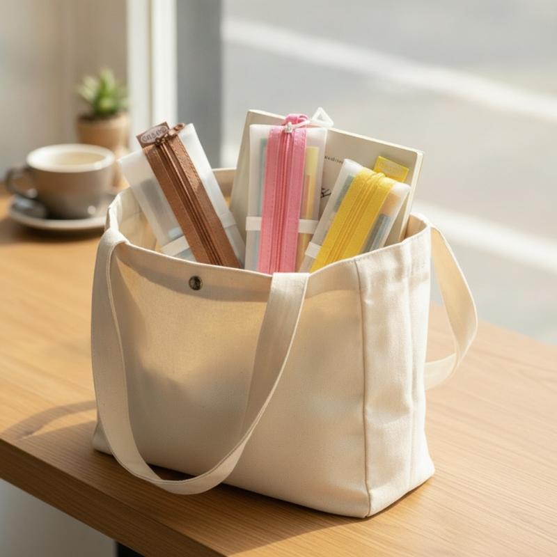 Clear Mesh Pencil Pouch For Exam - Прозрачный сетчатый пенал с двойной молнией,