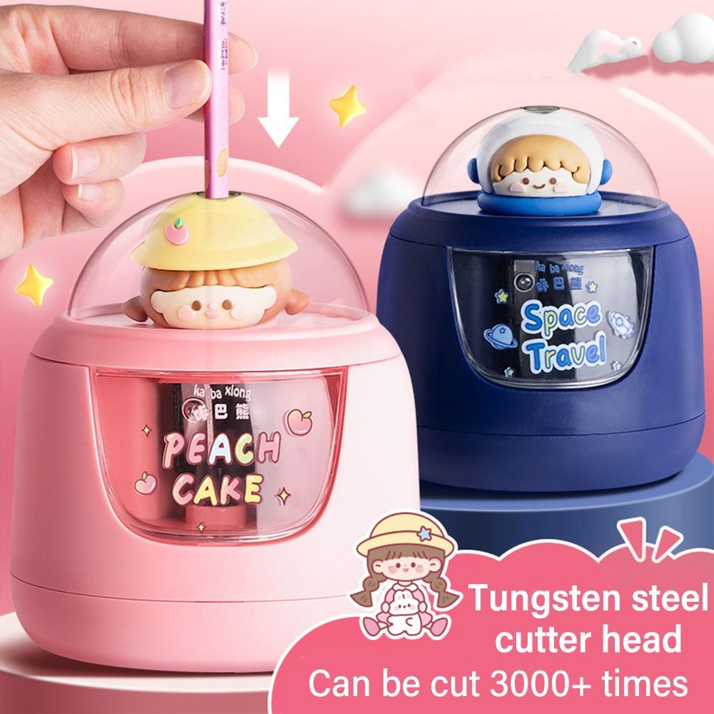 Electric Pencil Sharpener Usb - Милая мультяшная зарядка аккумулятора, электрическая точилка