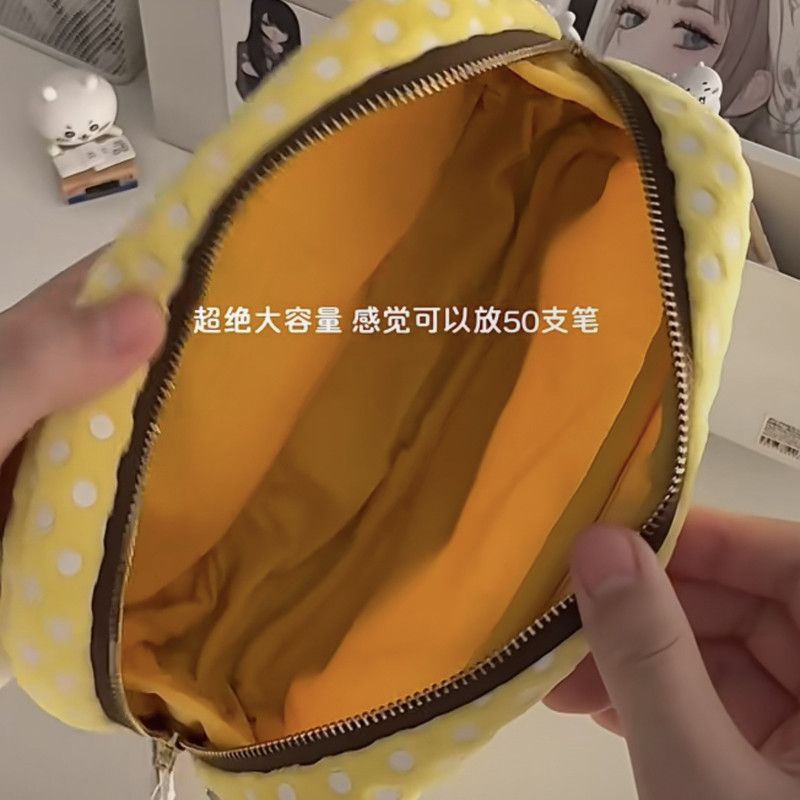 Плюшевый пенал Rilakkuma в япо – обзор и цена Aesthetic Large Pencil Case Pouch