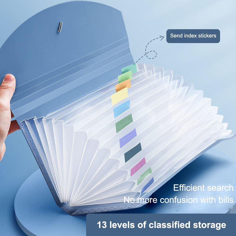 Папка-органайзер для документо – обзор и цена Expandable Accordion File Folder 13 Pockets