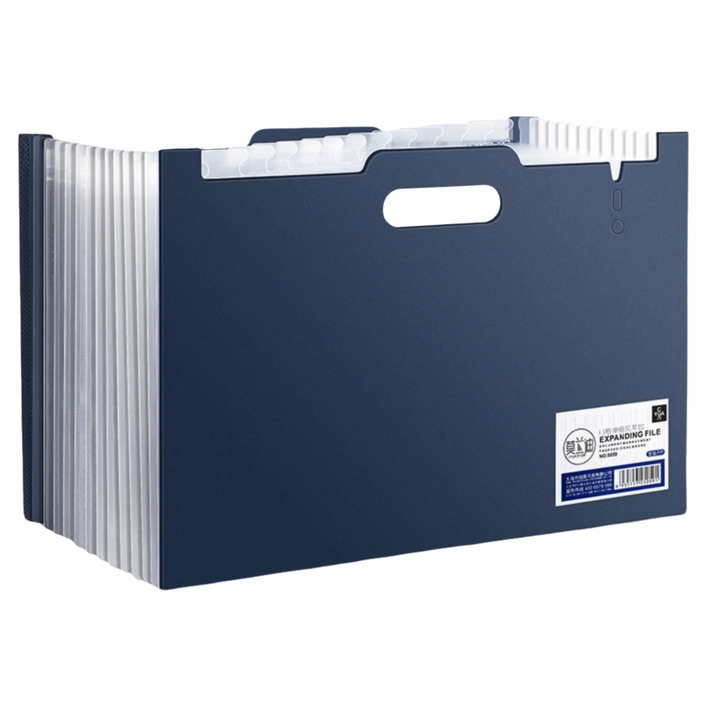 Папка-гармошка на 13 отделений – обзор и цена Expandable Accordion File Folder 13 Pockets
